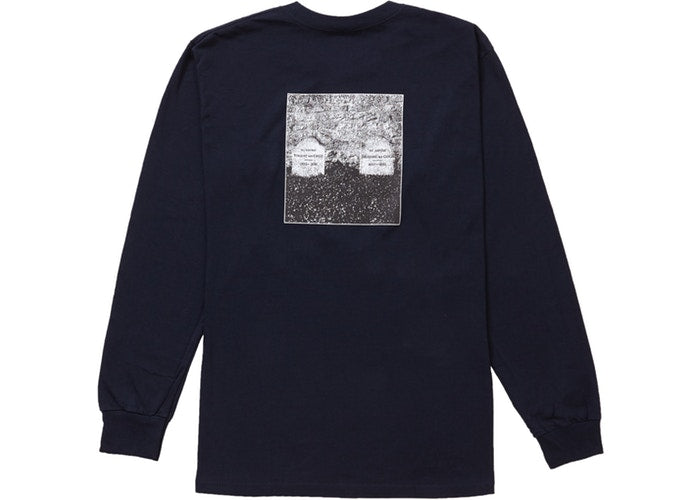 Supreme The Real Shit L/S Tee- Navy