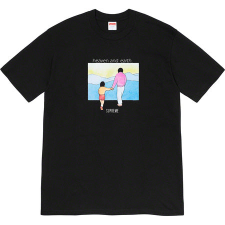 Supreme Heaven and Earth Tee- Black