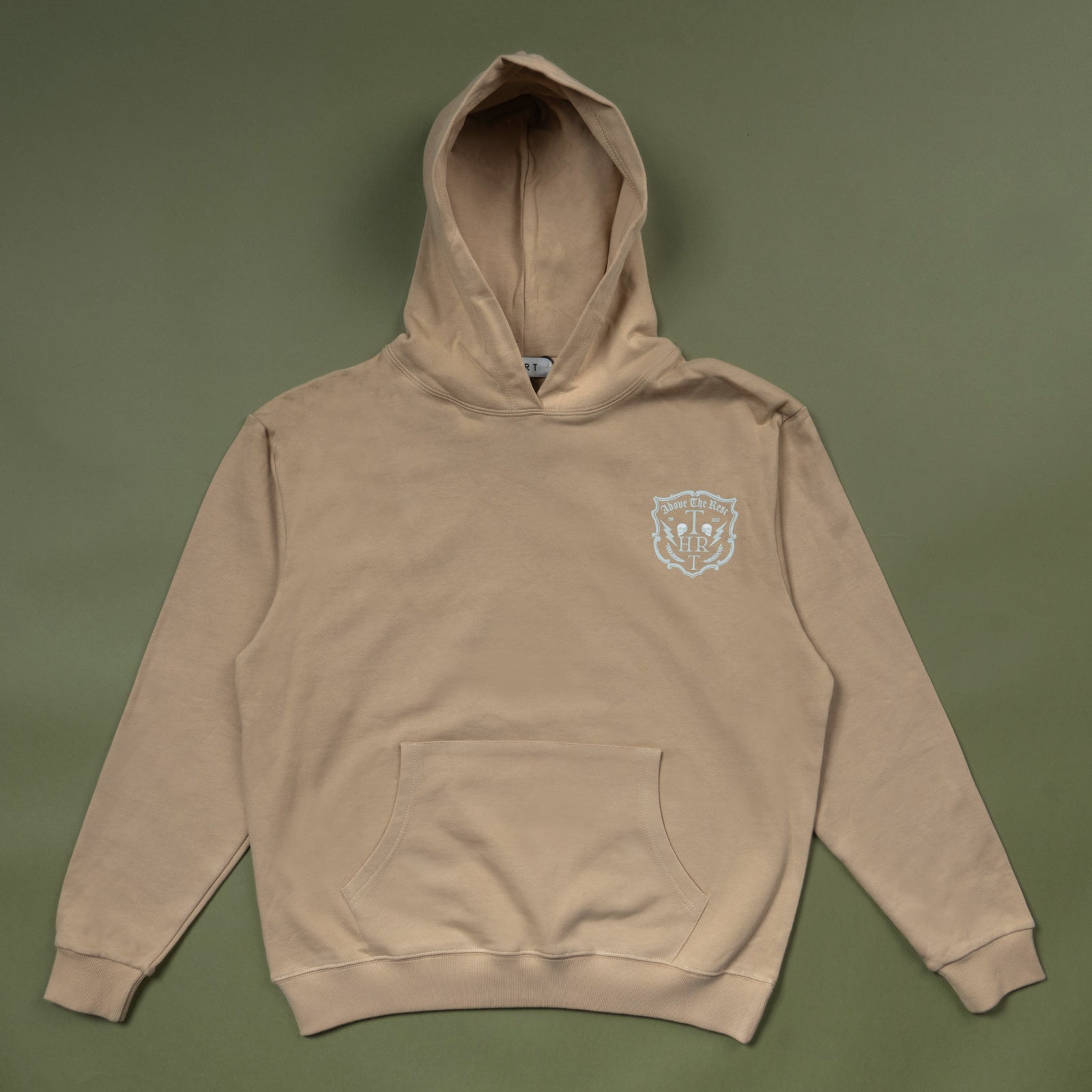 ABOVE THE REST MINERAL HOODIE - BROWN