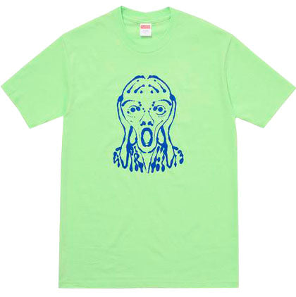 Supreme Scream Tee- Lime