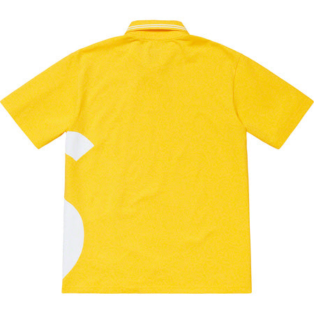 Supreme S Logo Polo- Yellow