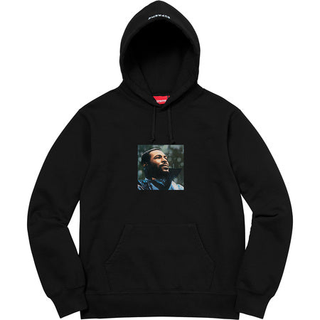 Supreme Marvin Gaye Hoodie- Black