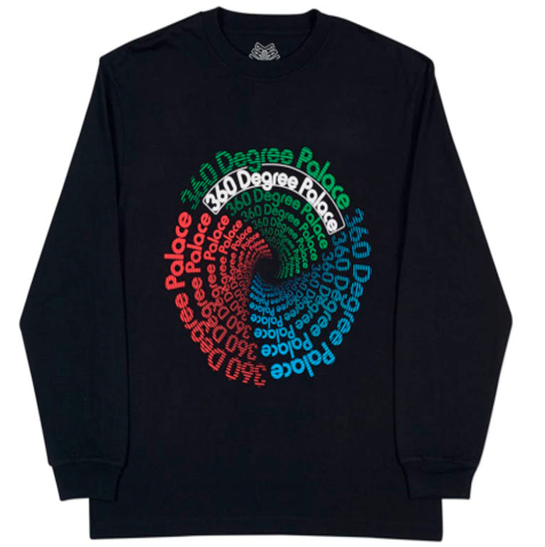 Palace 360 Long Sleeve- Black