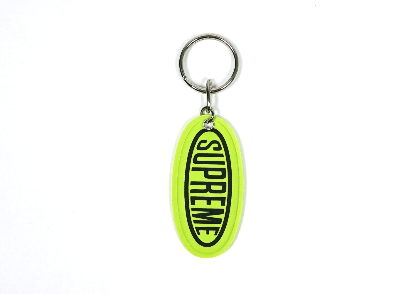 Supreme Reflective Keychain- Brilliant Green