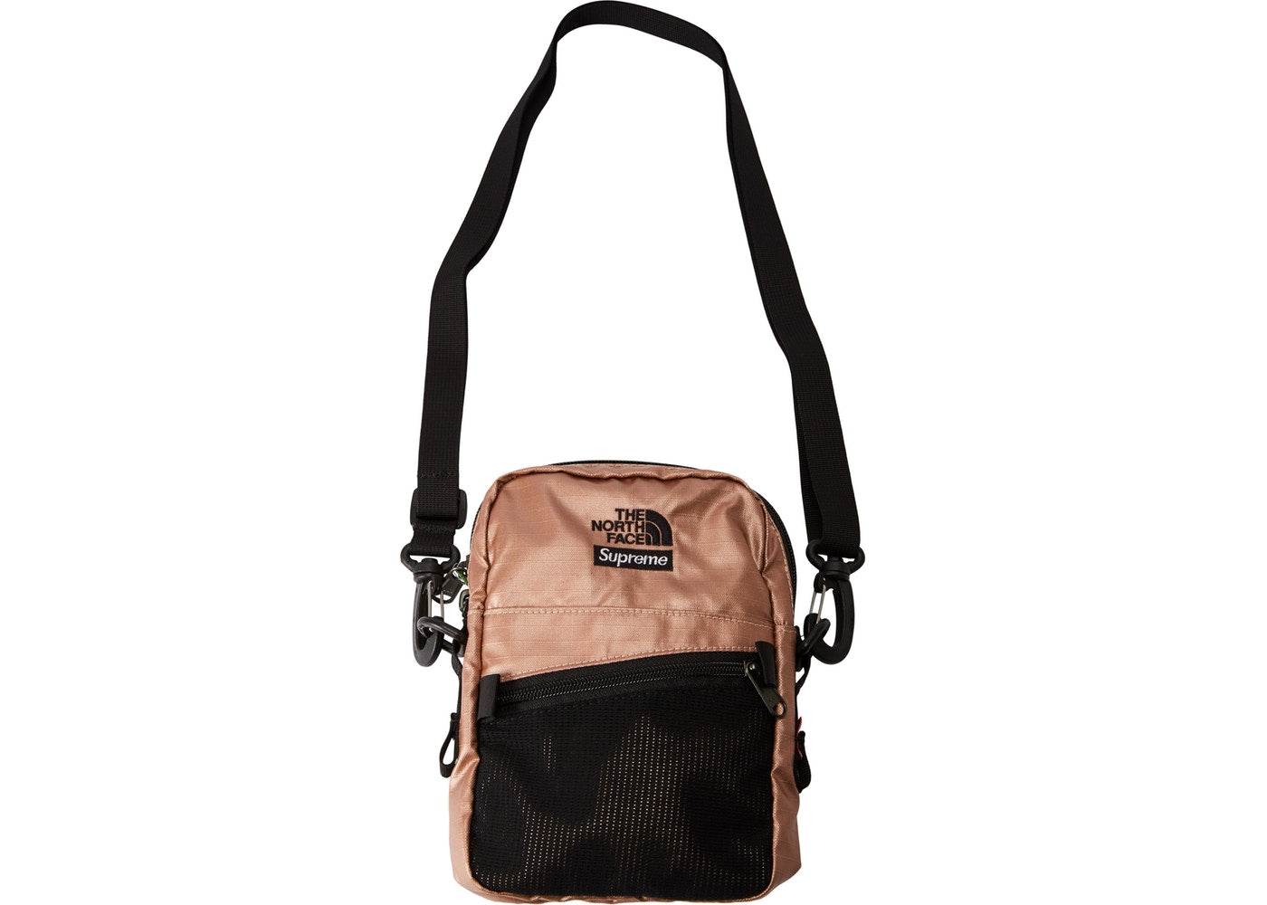 Supreme The North Face Metallic Shoulder Bag- Rose Gold