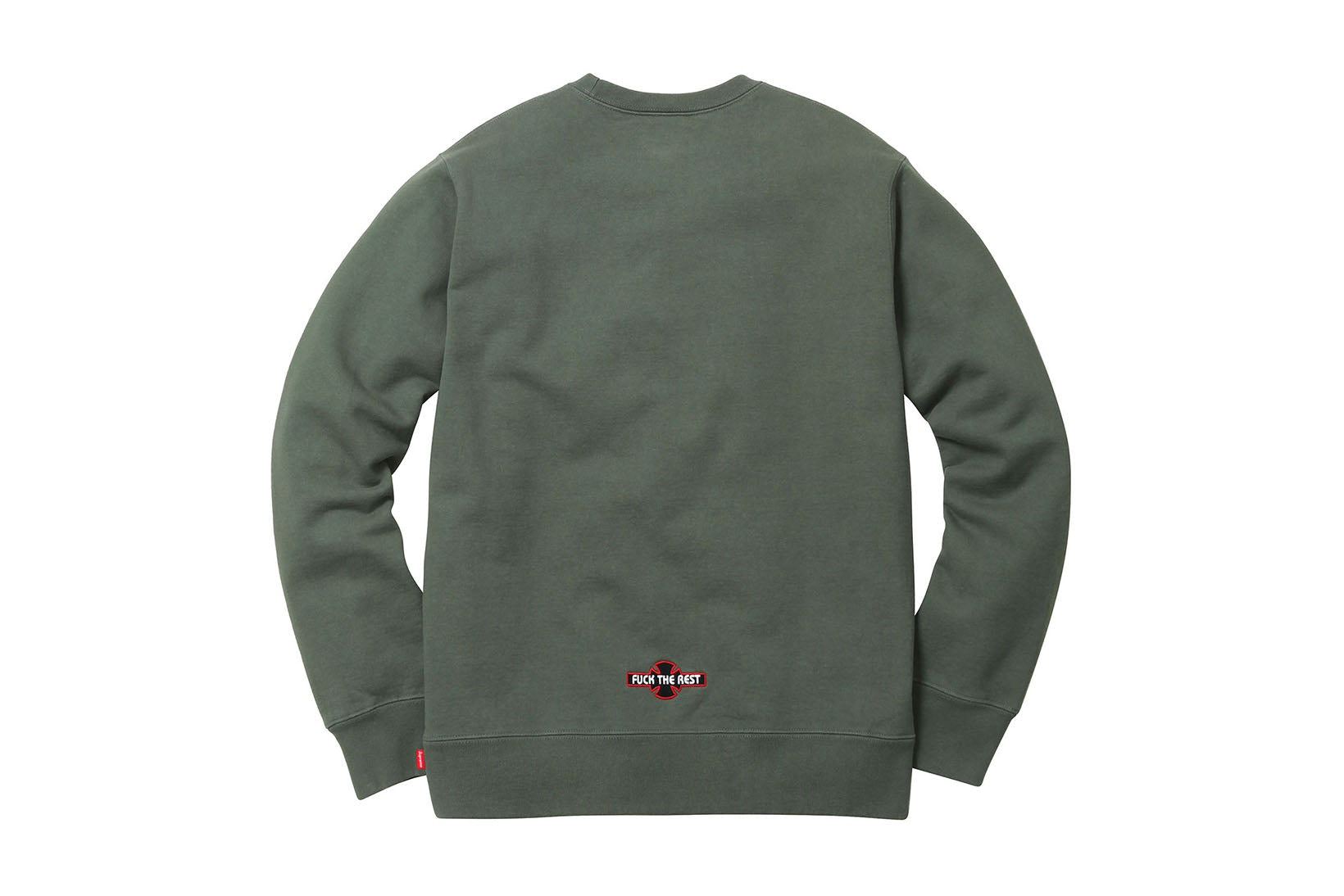 Supreme Independent Crewneck- Olive