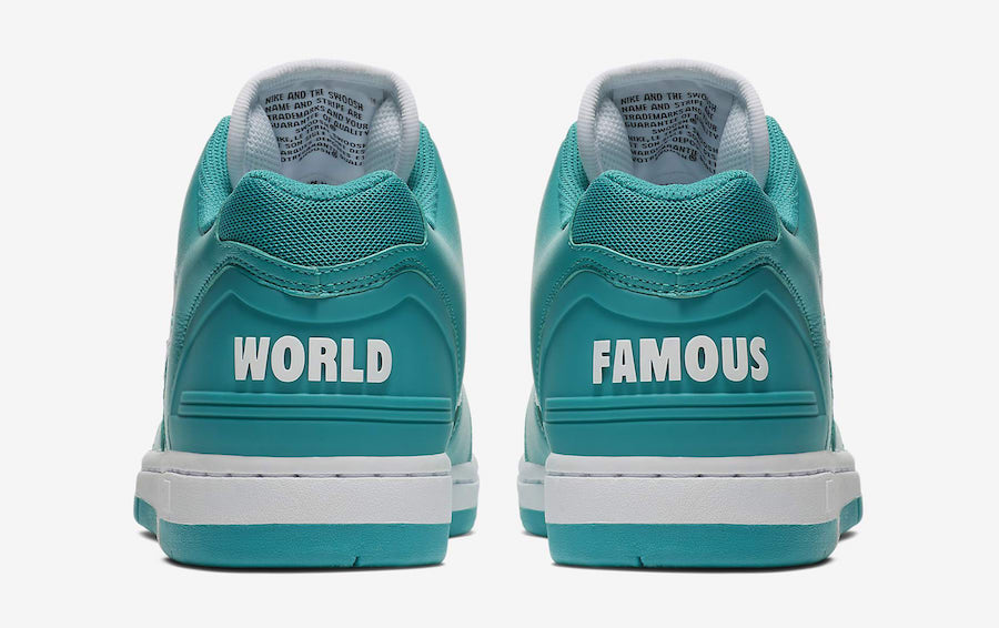 Supreme x Nike SB Air Force 2 Low "Teal"