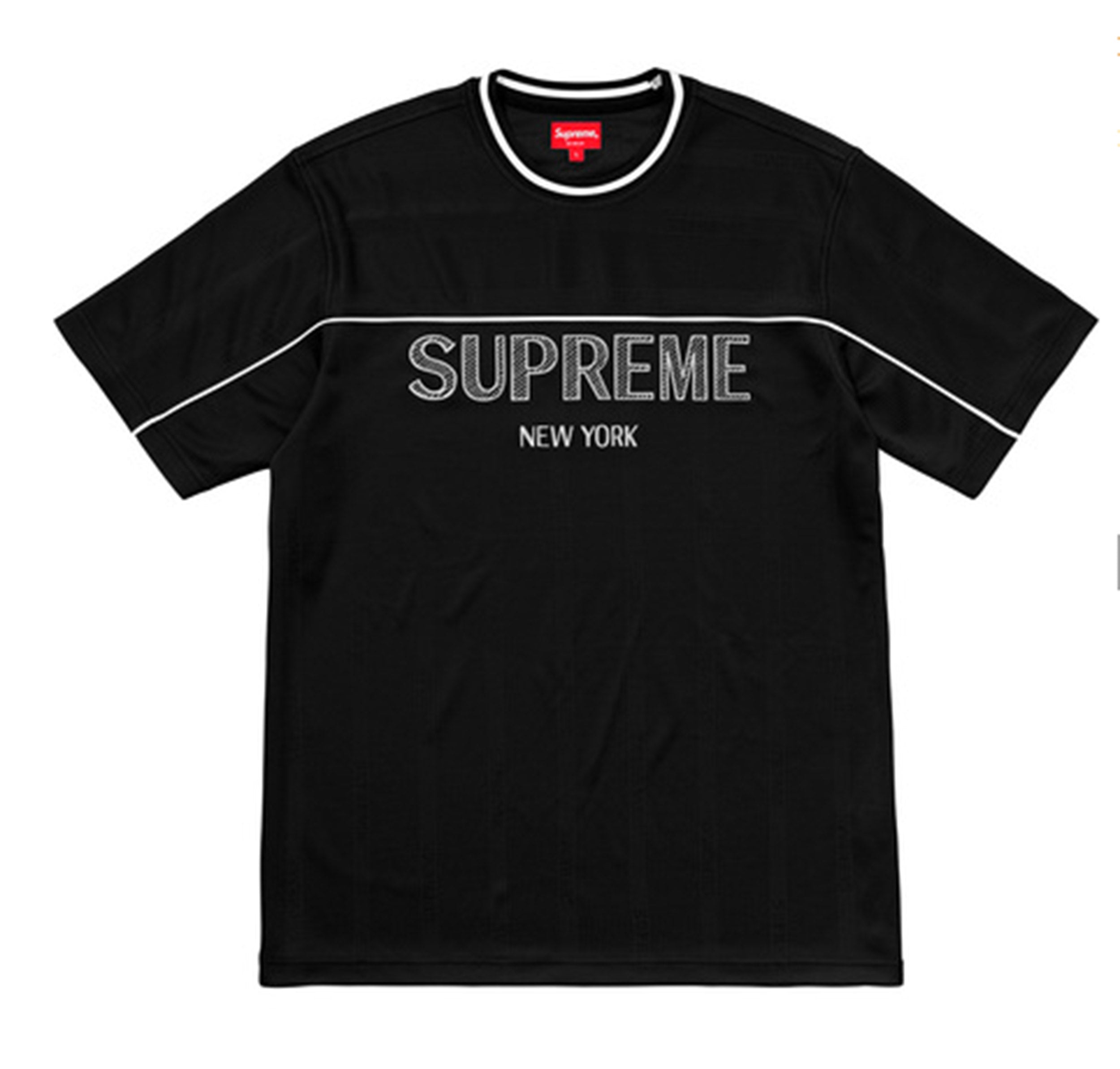 Supreme Dazzle Warm Up Top- Black