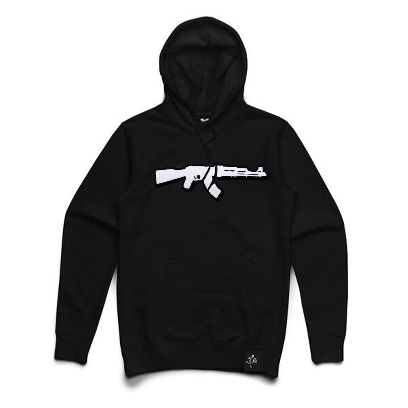 Chenille AK Patch Hoodie - HW