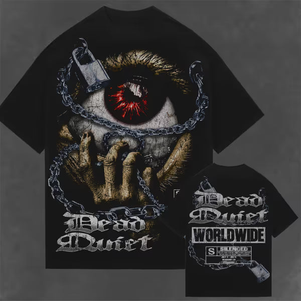 Dead Quiet - Silenced - Jet Black Tee
