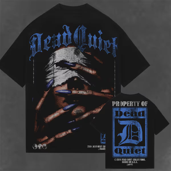 Dead Quiet - Property of Dead Quiet - Jet Black Tee