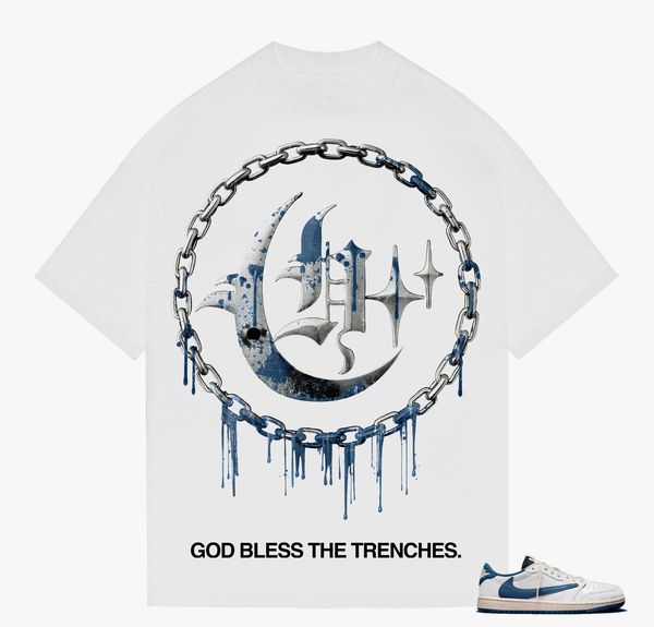 Blue Blood - White Tee