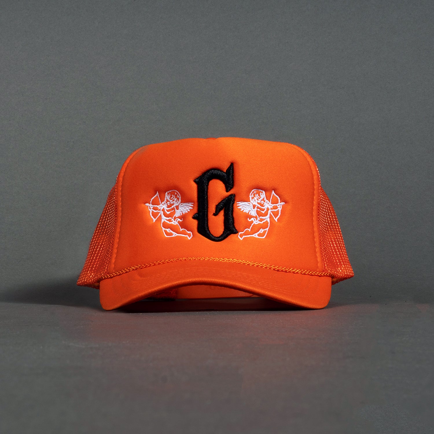 G Angel Trucker Hat - Orange
