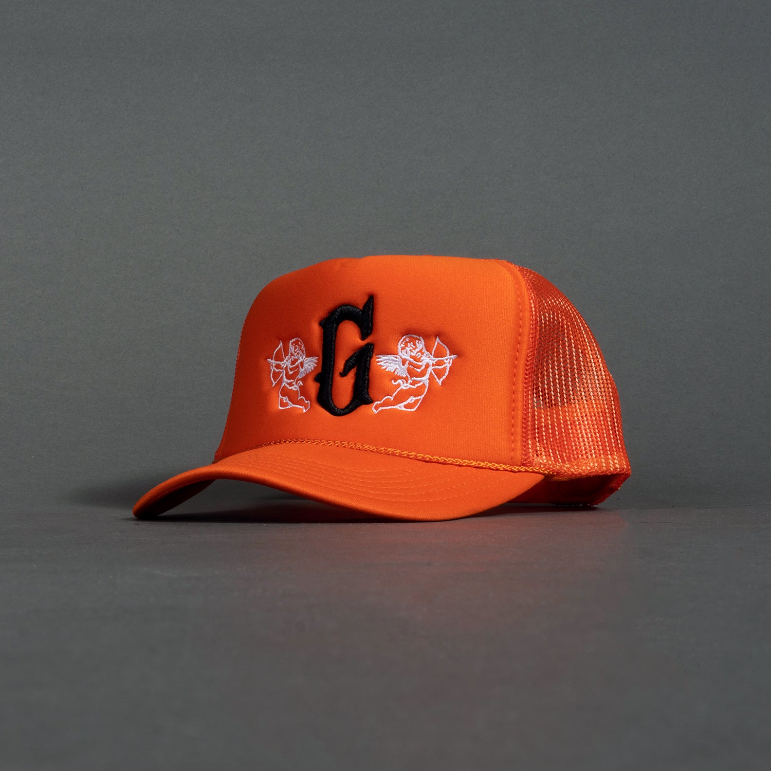 G Angel Trucker Hat - Orange