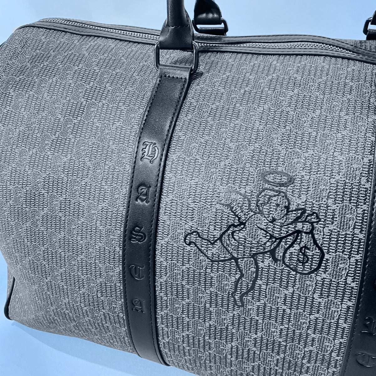 HM MM Pattern Duffle Bag