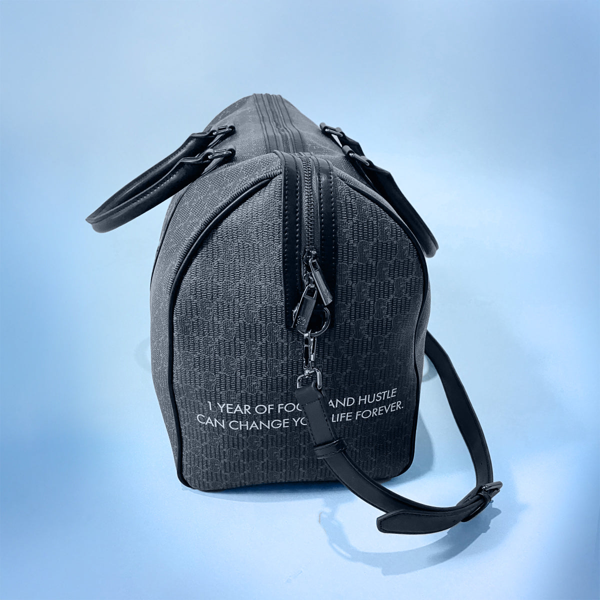 HM MM Pattern Duffle Bag