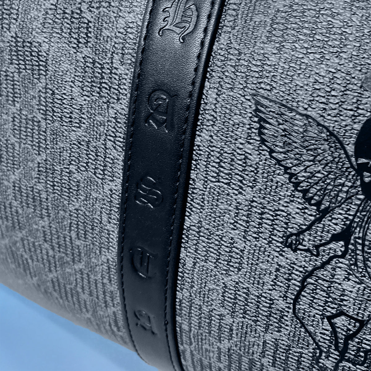 HM MM Pattern Duffle Bag