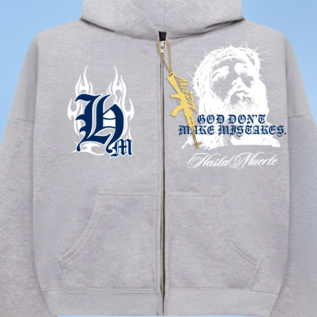 GDMM ZIP HOODY F/B