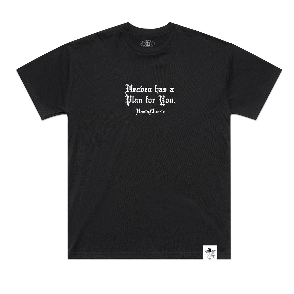 HM Jesus Pendant F/B - BLACK TEE