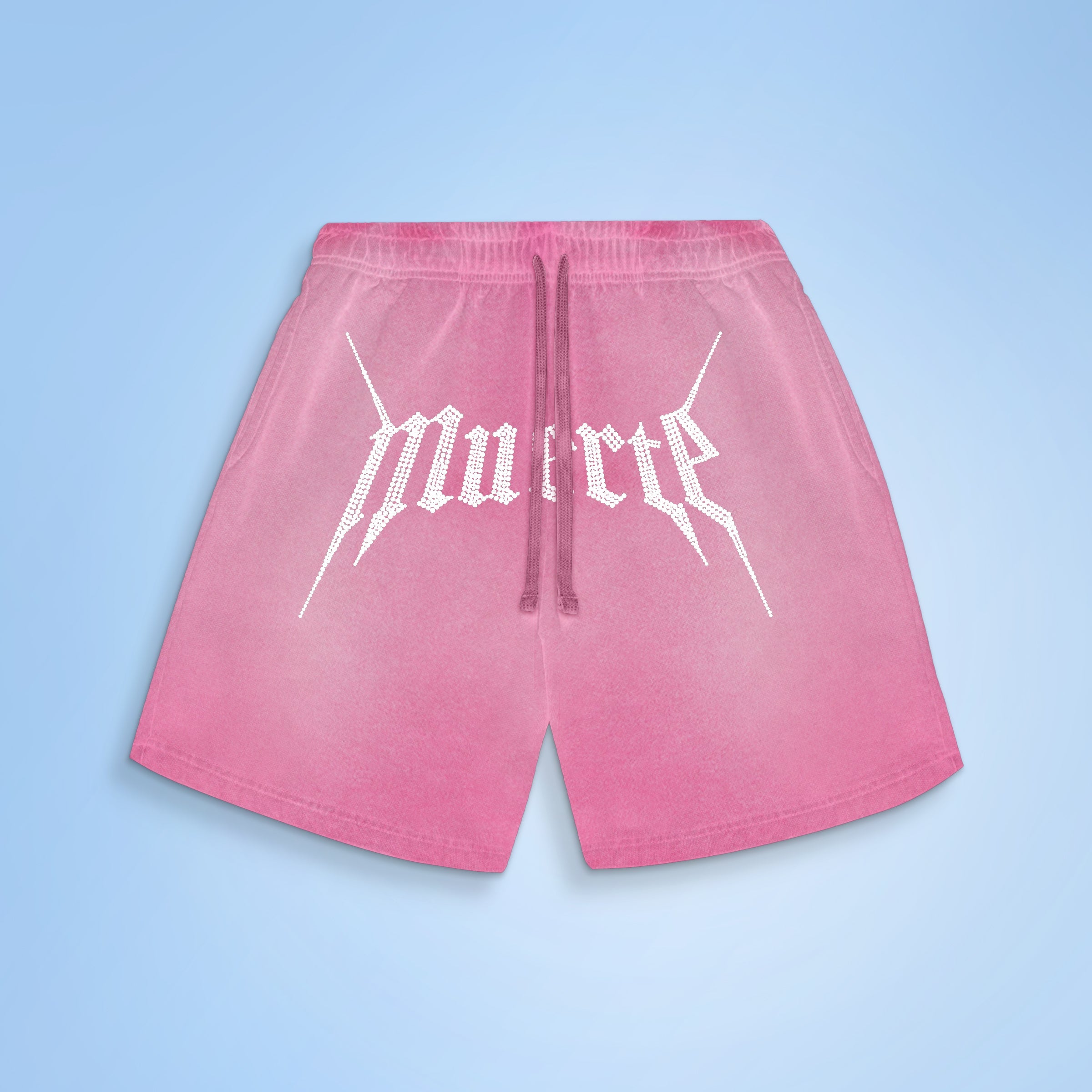 MUERTE ROCK Rhinestone SHORT