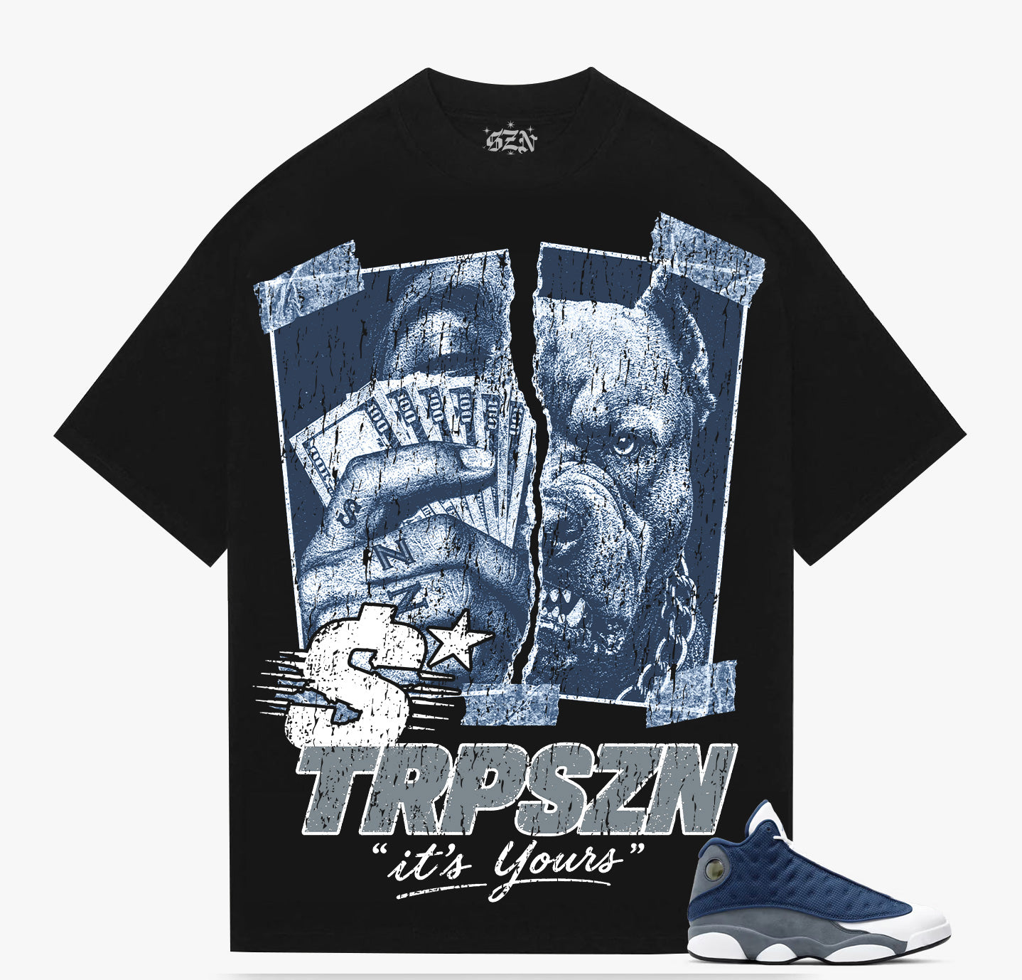 SZN - It's Yours Split - Black Tee