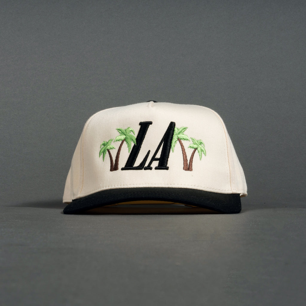 LA Palms Baseball Cap - Black / Natural