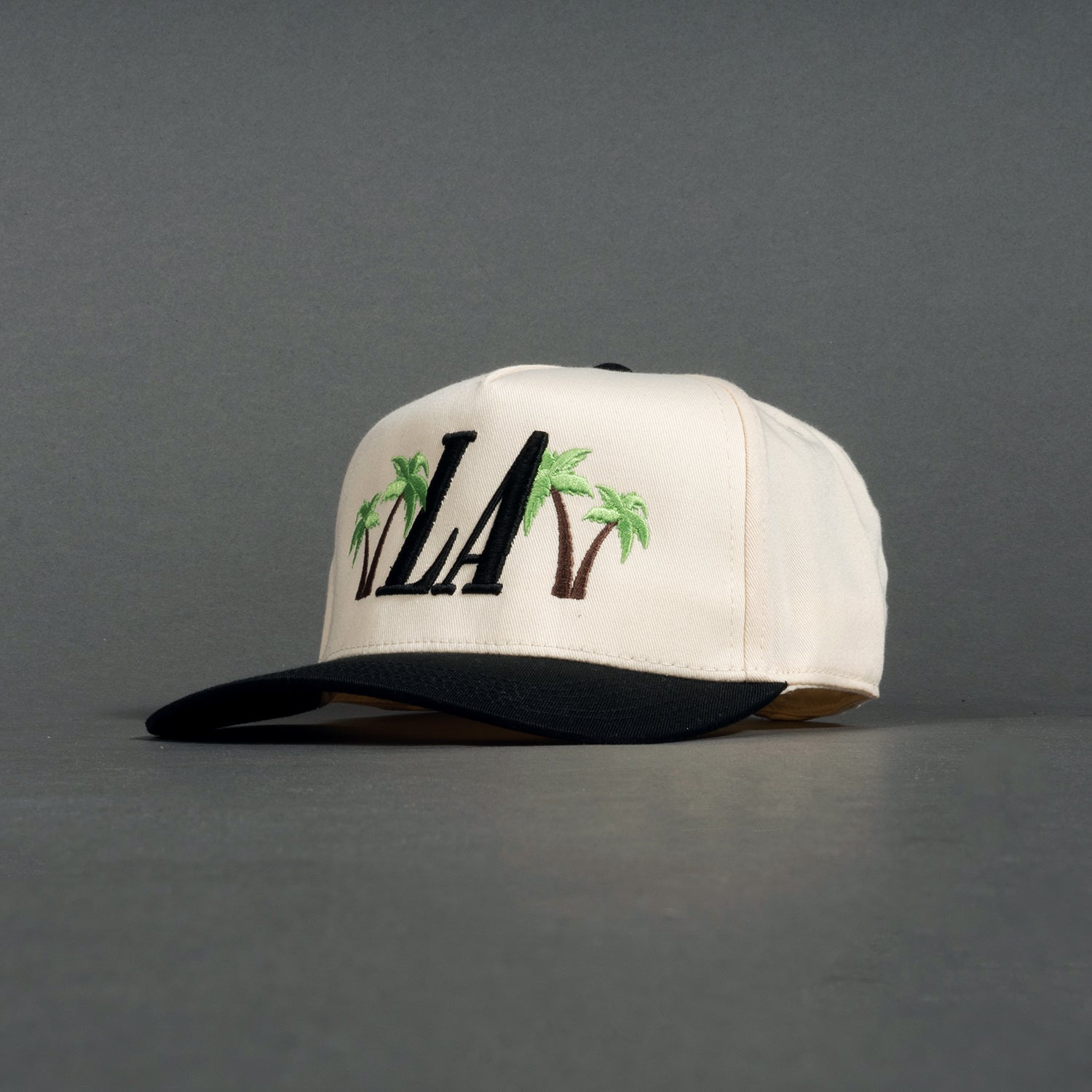 LA Palms Baseball Cap - Black / Natural