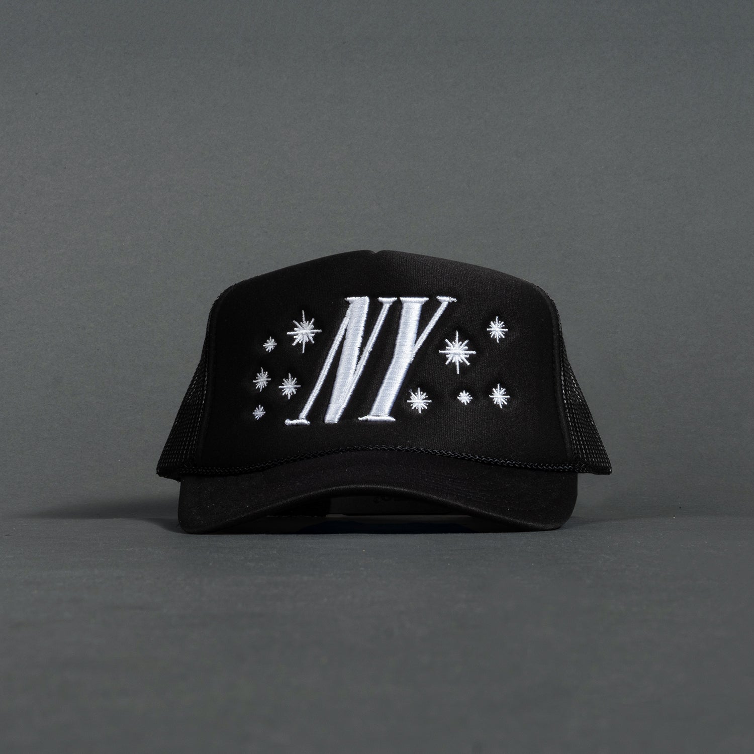NY Stars Trucker Hat - Black