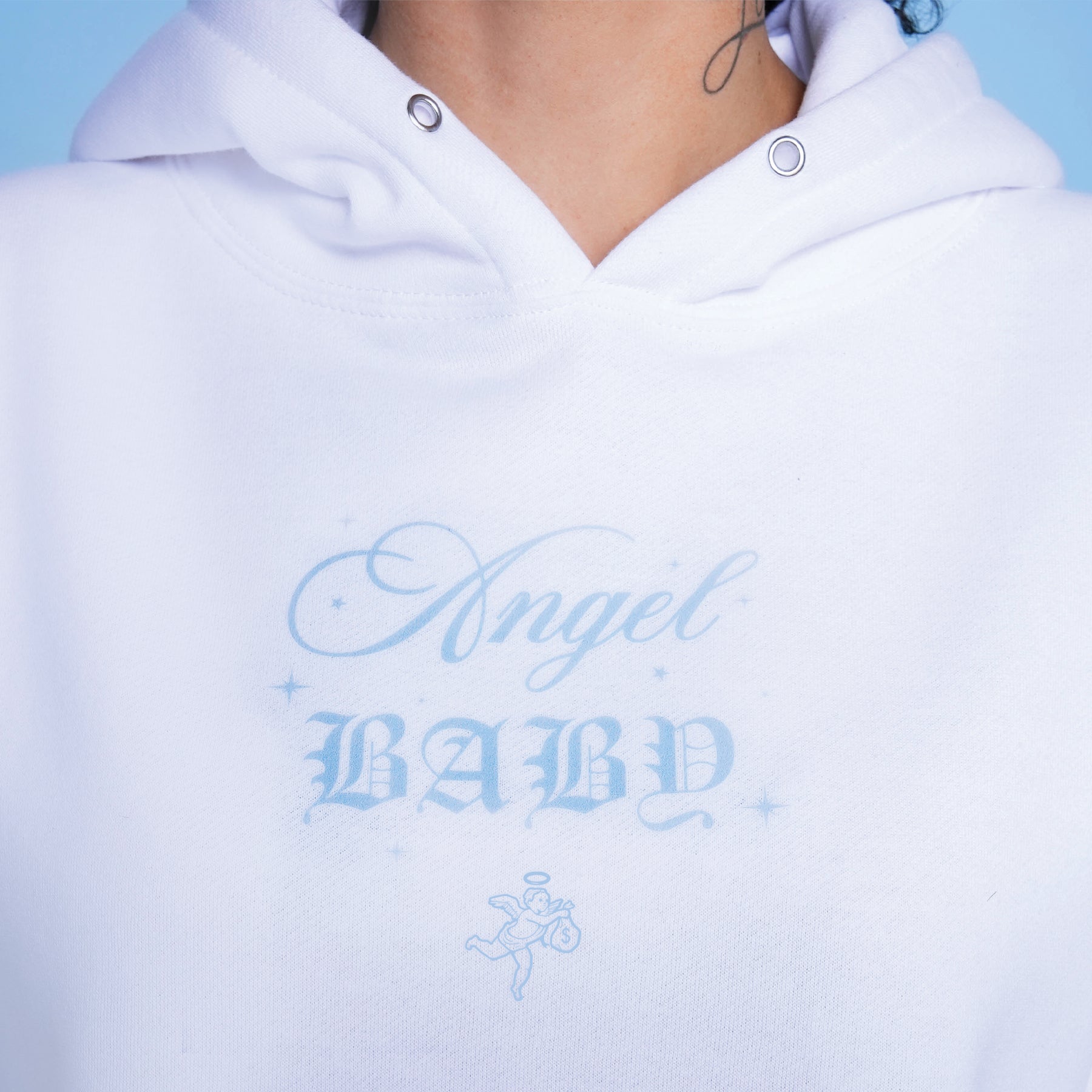 Blue Angel Baby Hoodie F/B - Womens