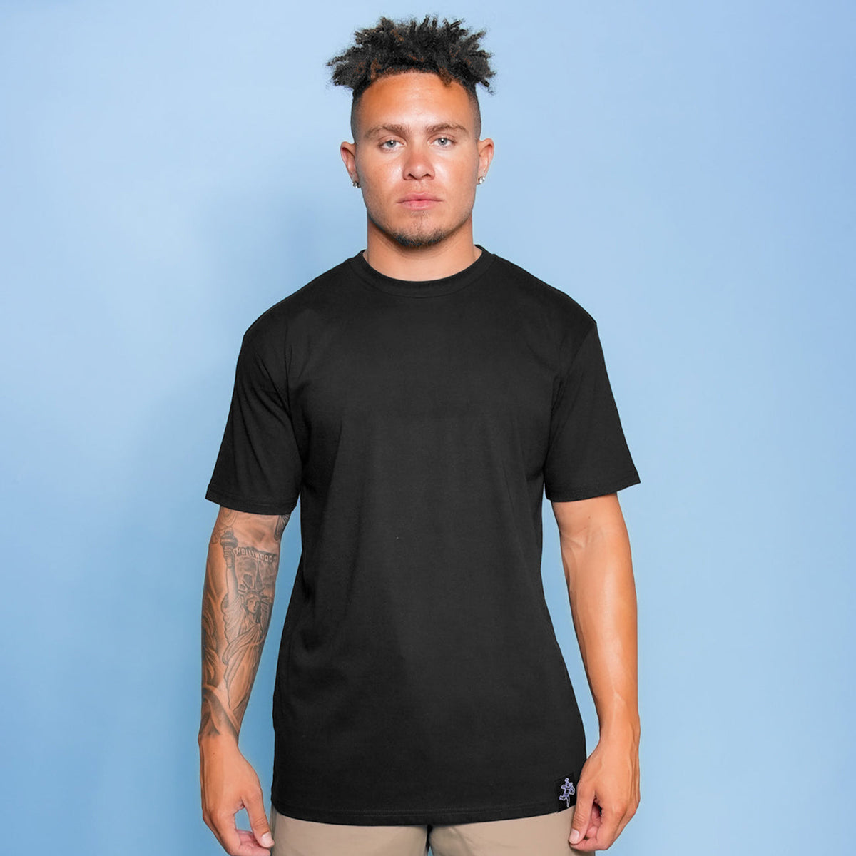 7-Pack - Black Tee - Basic
