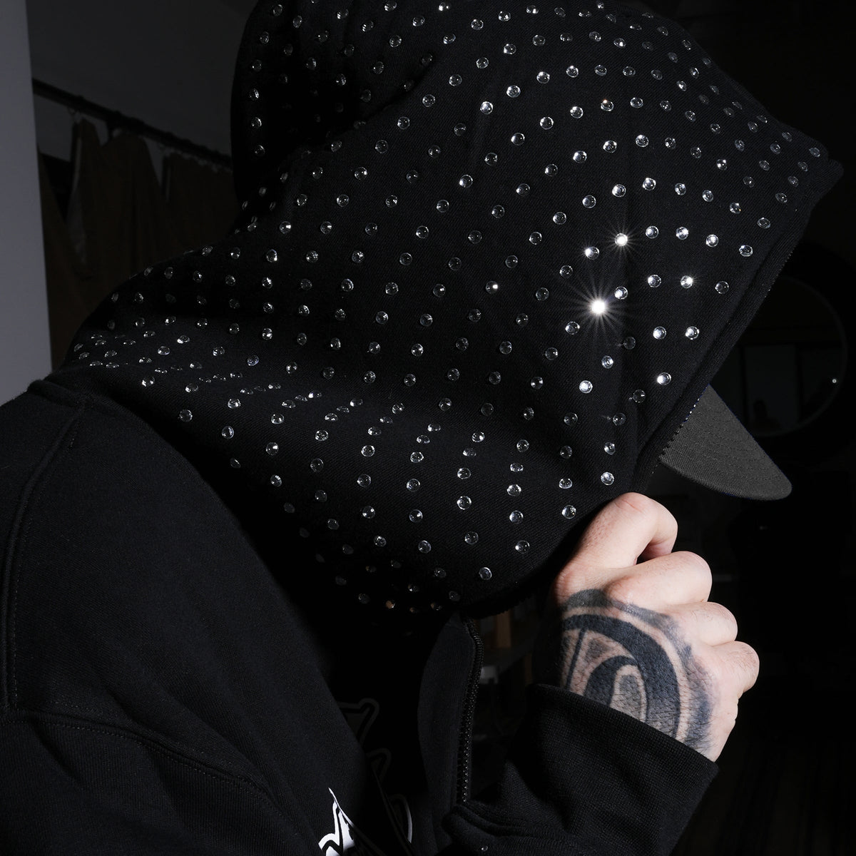 HM Flame Stone Zip Hoodie
