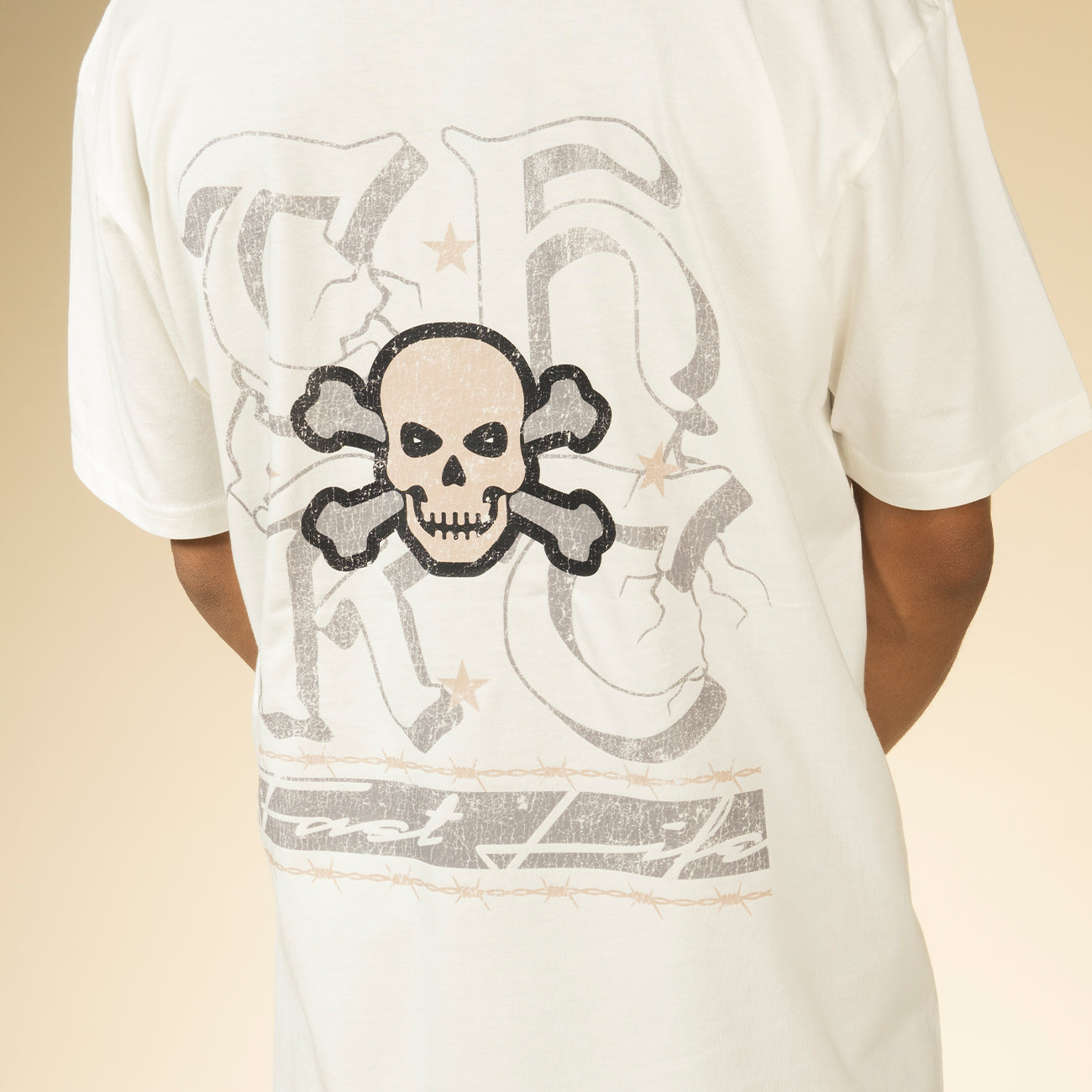 THRT Star Skull F/B Tee
