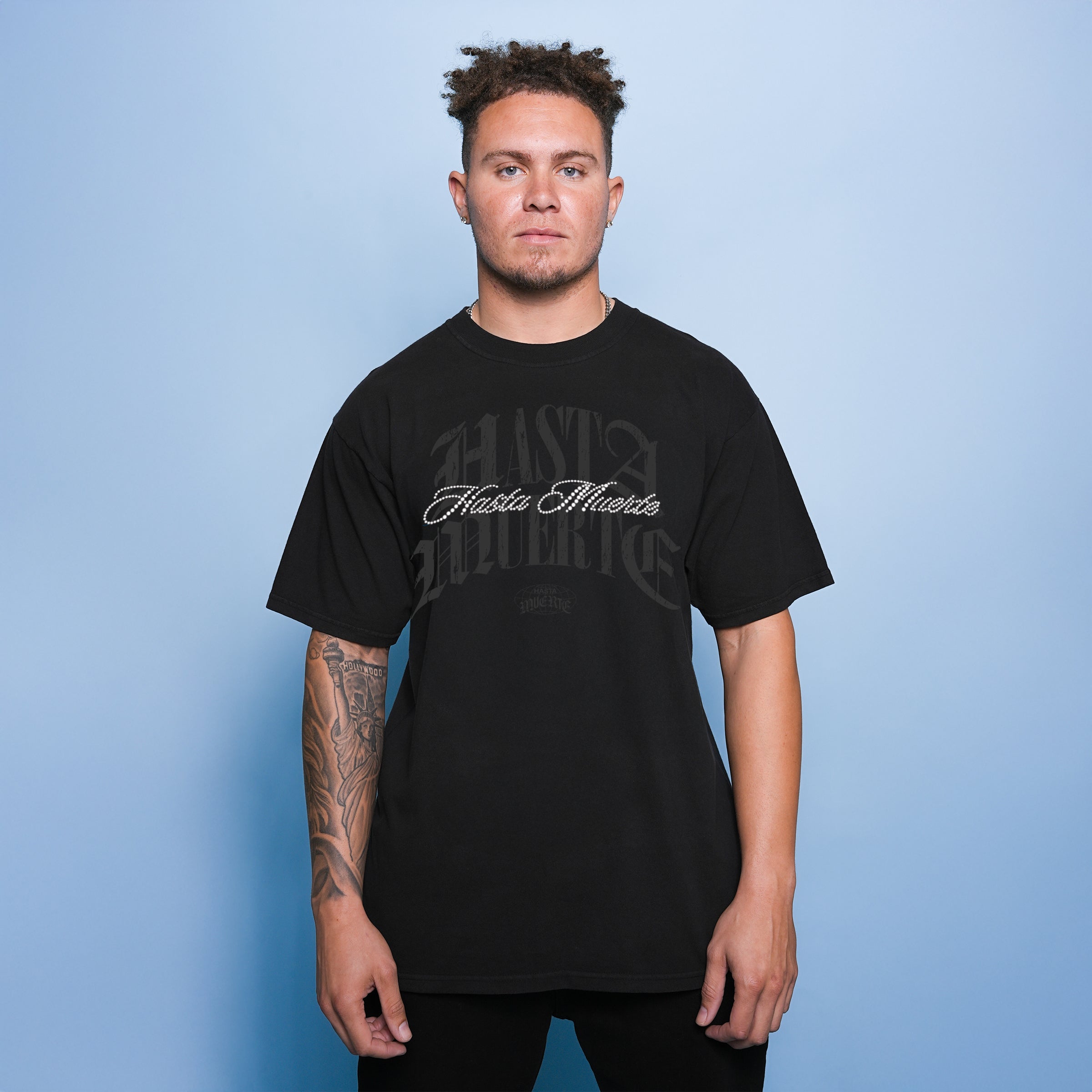HM Rhinestone Spider TEE