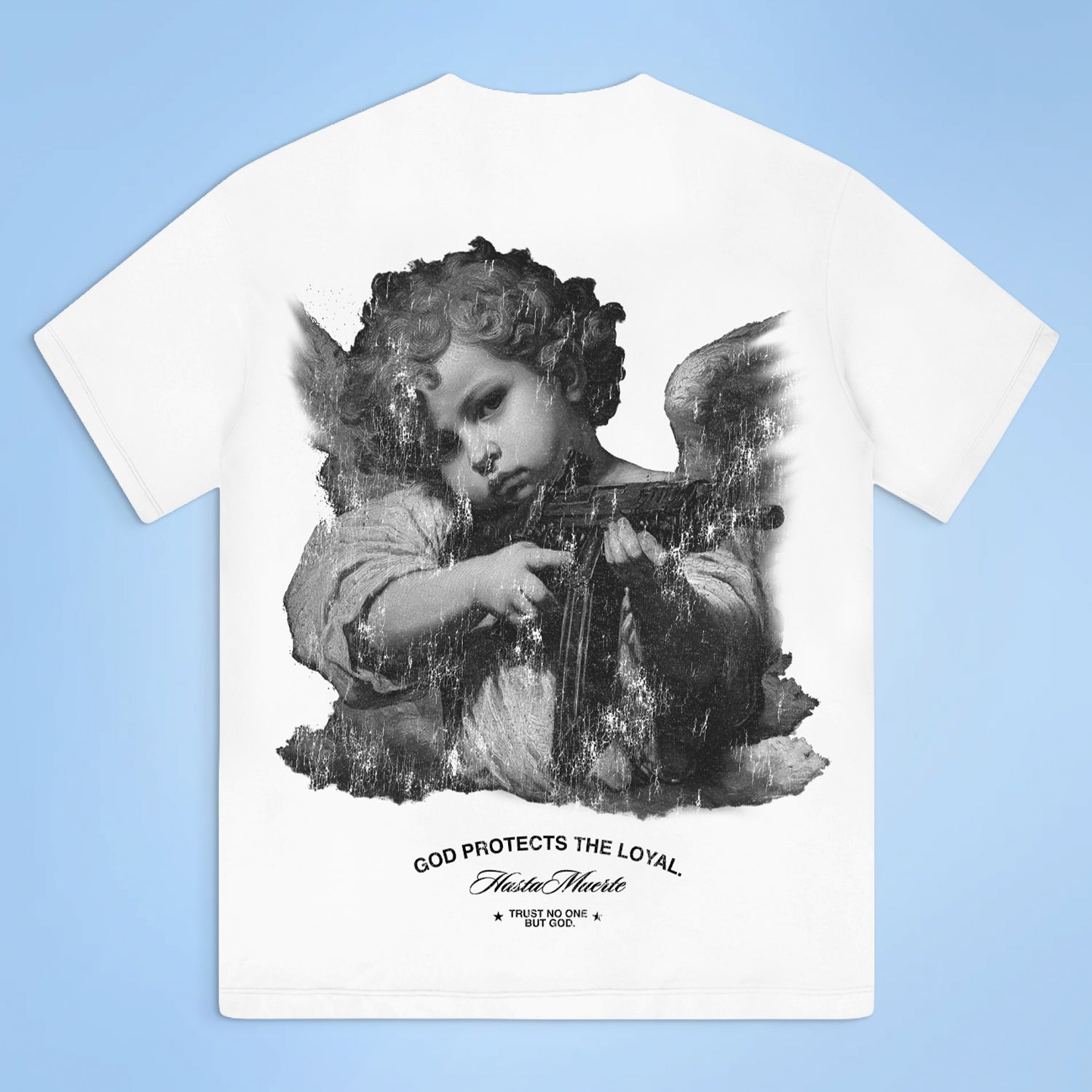 Angel Shooter BLK & WHT F/B
