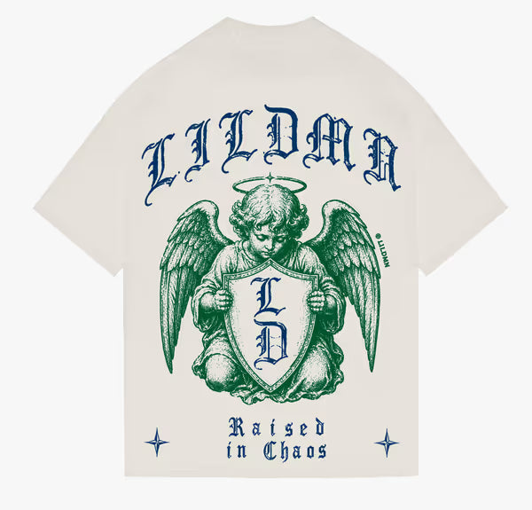 LILDMN - Raised In Chaos - Cream Tee