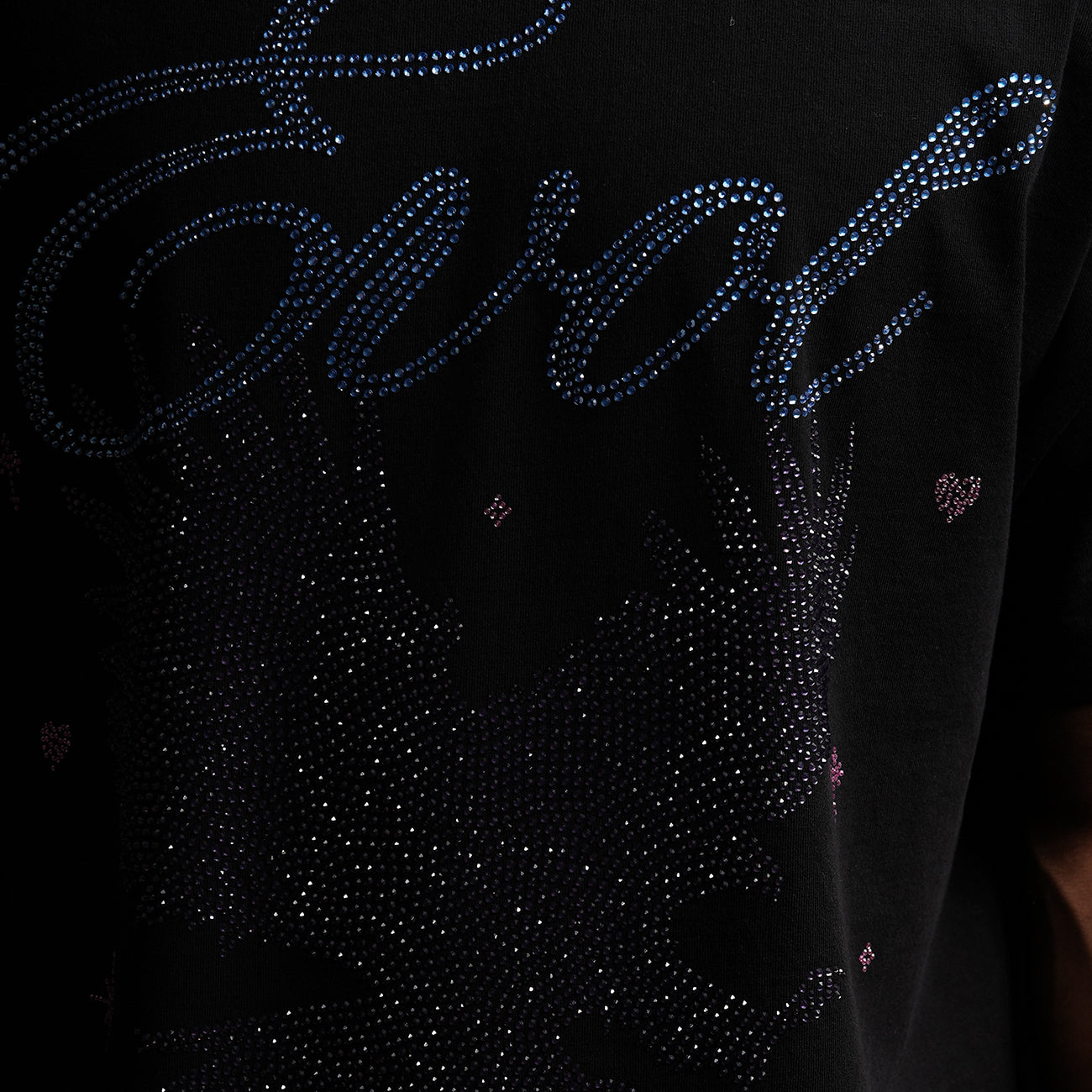 WICKED black Tee - BLACK