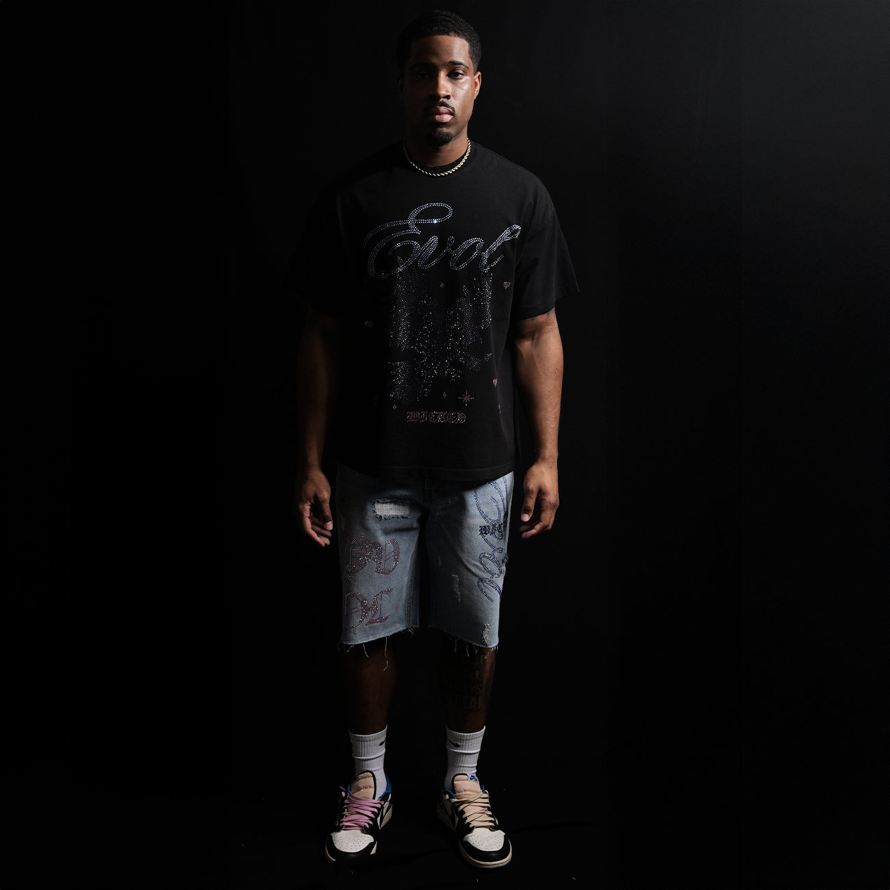 WICKED black Tee - BLACK