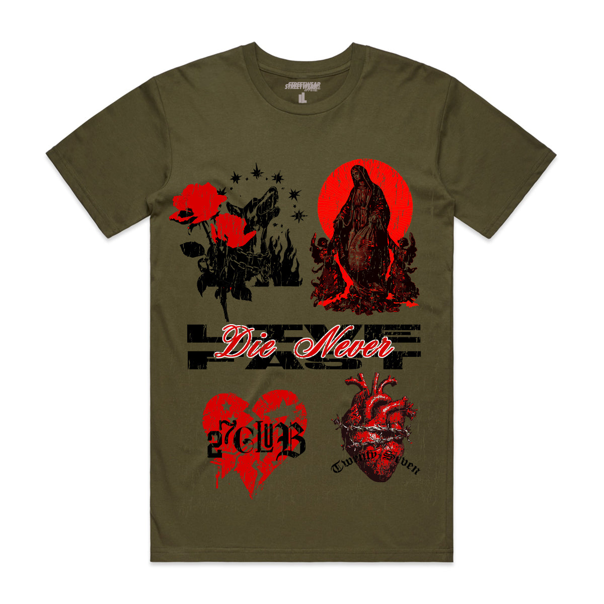 Die Never Images Tee