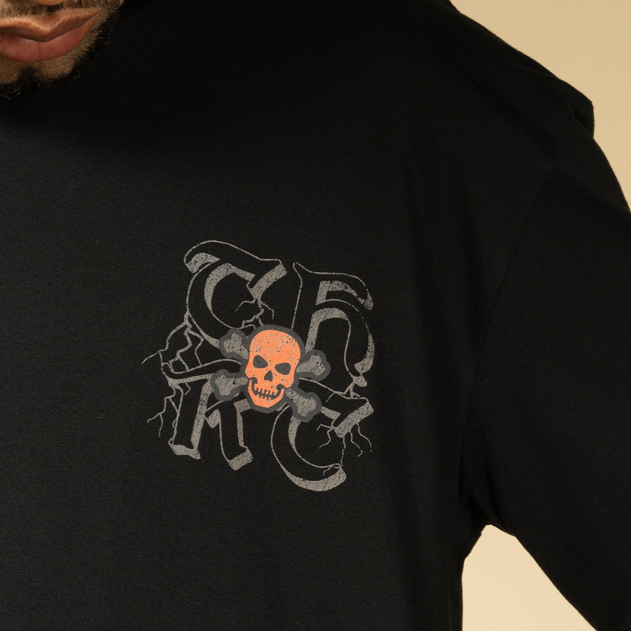 THRT Star Skull F/B Tee