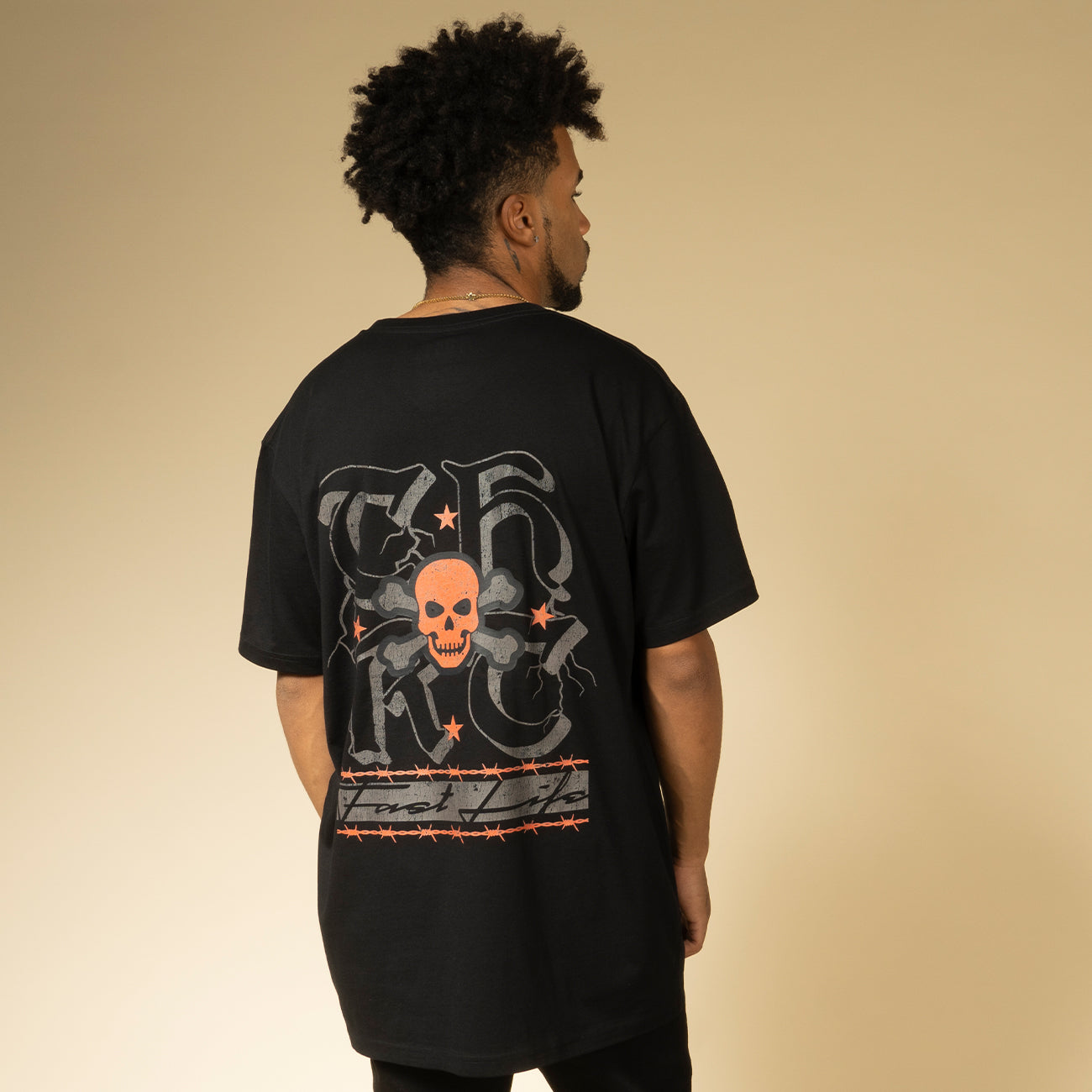 THRT Star Skull F/B Tee