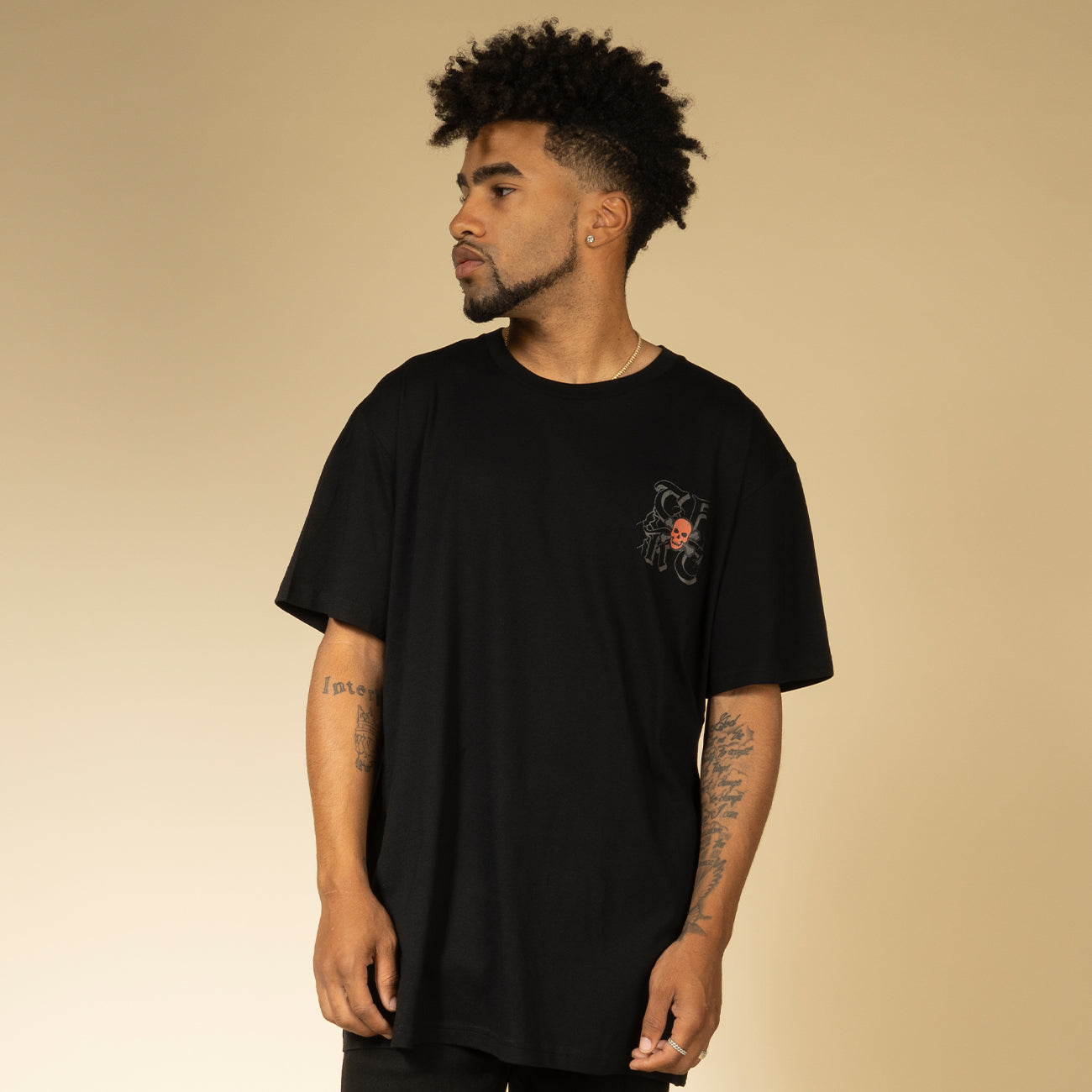 THRT Star Skull F/B Tee