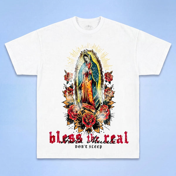 Bless The Real - Cream Tee