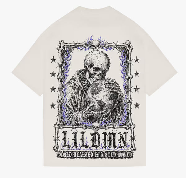 LILDMN - World Hold - Cream Tee