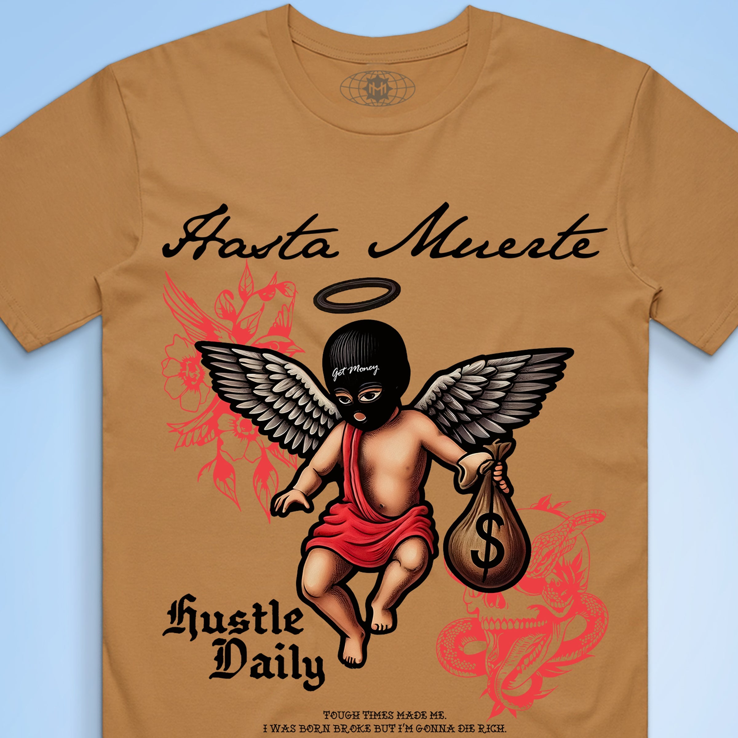 Red Shaded MM Tattoo - CLR Camel