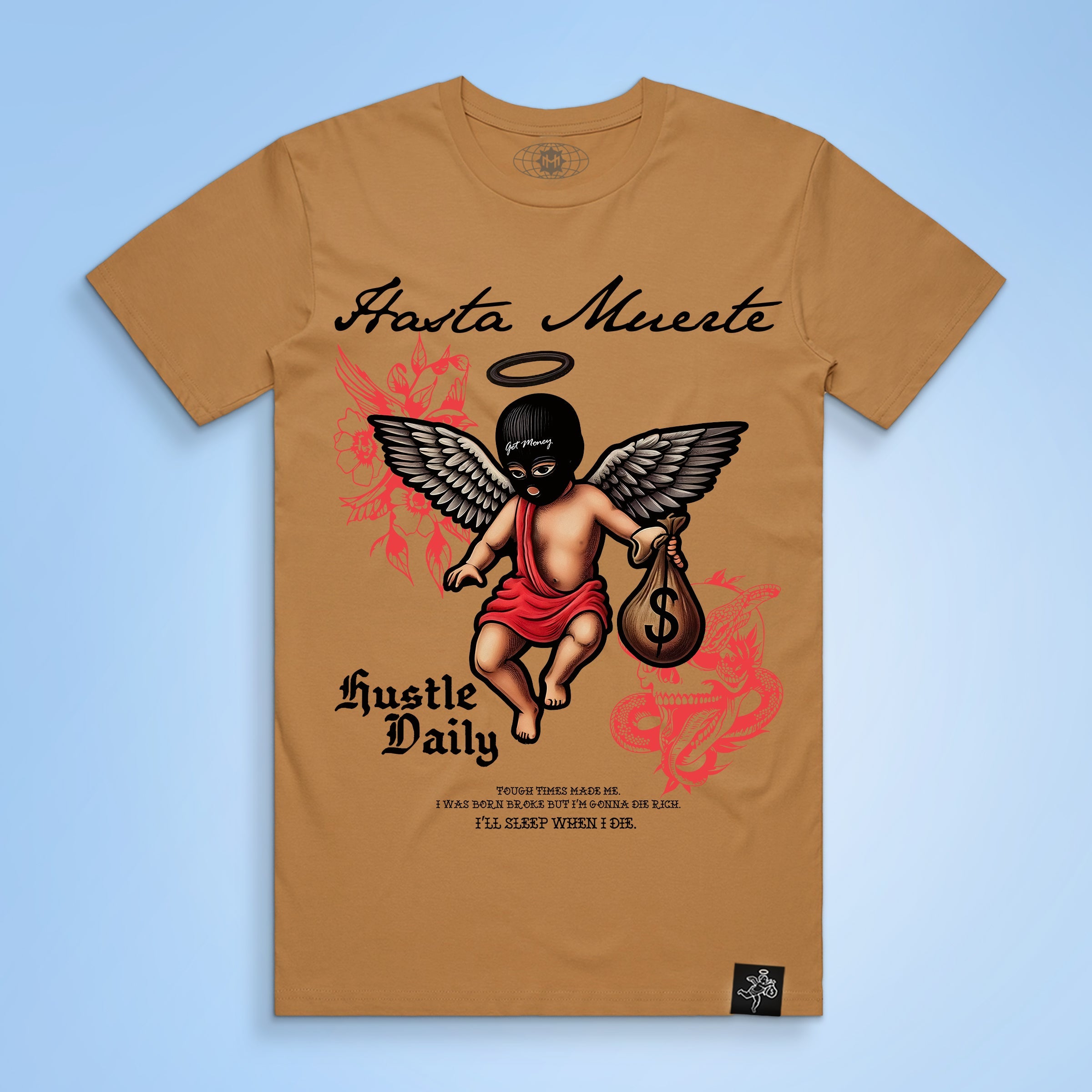 Red Shaded MM Tattoo - CLR Camel