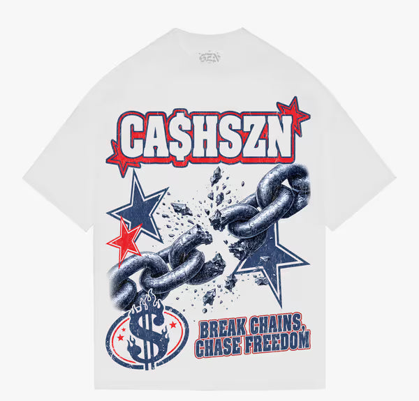 SZN -  Break Chains Society - White Tee