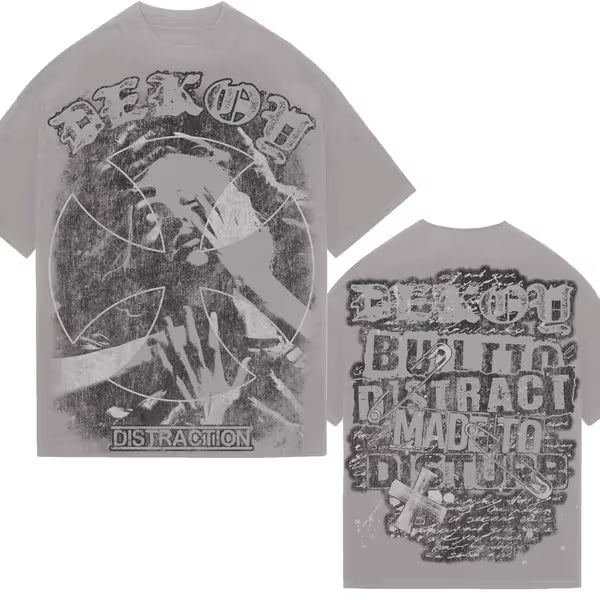 Dekoy - Built Distract - Stone Garment Tee