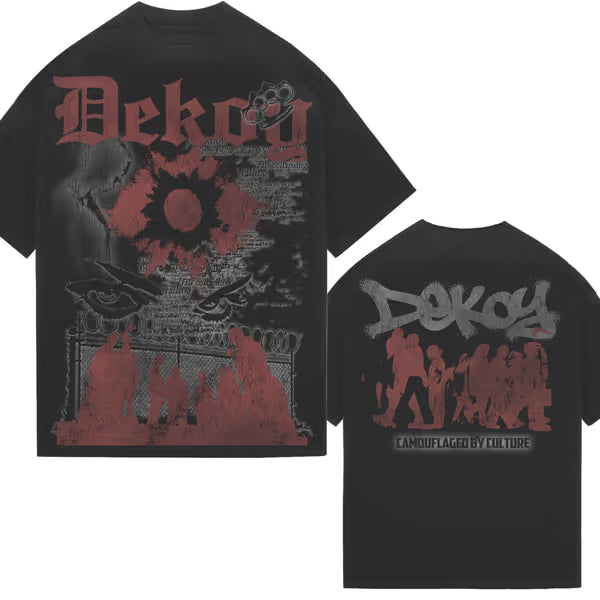 Dekoy - Camouflaged By Culture - Black Enzyme Tee
