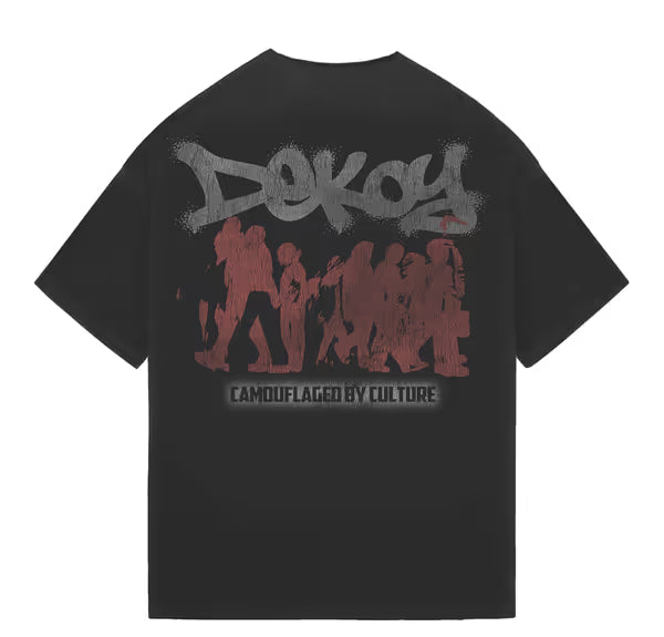 Dekoy - Camouflaged By Culture - Black Enzyme Tee