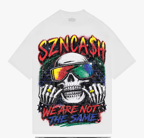 SZN -  Chaos Theory - White Tee